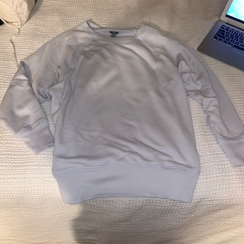 Light blue crew neck